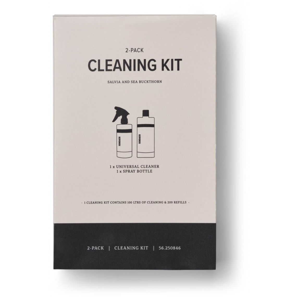 Cleaning kit: universal cleaner + spray bottle